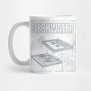 Fleshwater - Technical Drawing Mug